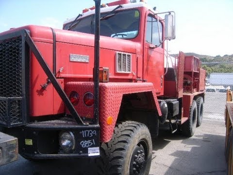 International Paystar Dump Truck with Detroit YouTube