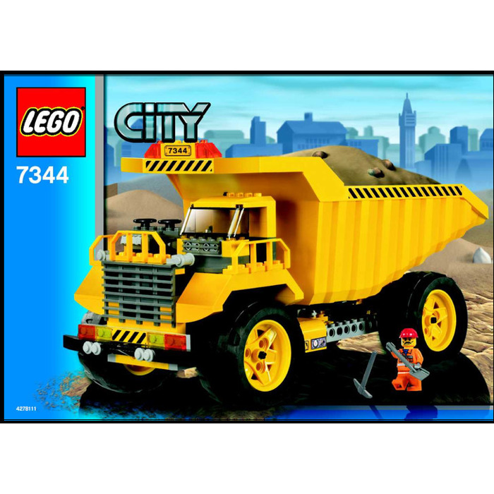 6470-1 Mini Dump Truck Brickset LEGO set guide and